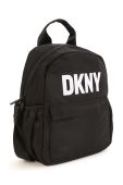 Дитячий рюкзак Dkny колір чорний малий з принтом