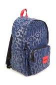 Дитячий рюкзак HUGO колір синій великий візерунок