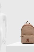 Рюкзак Tommy Hilfiger чоловічий колір бежевий великий з аплікацією