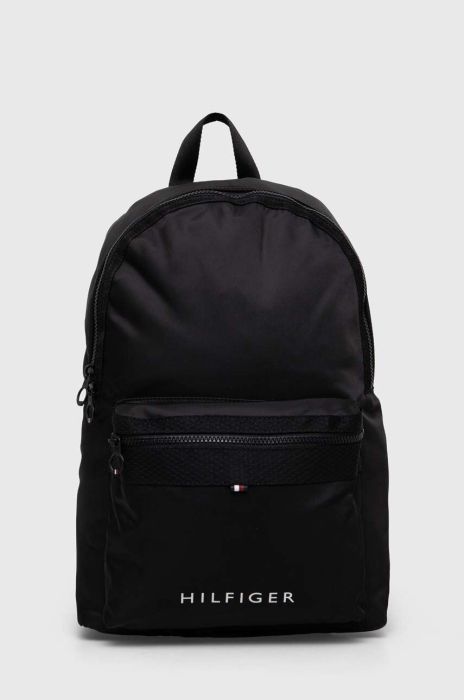 Рюкзак Tommy Hilfiger чоловічий колір чорний великий однотонний (3253708)