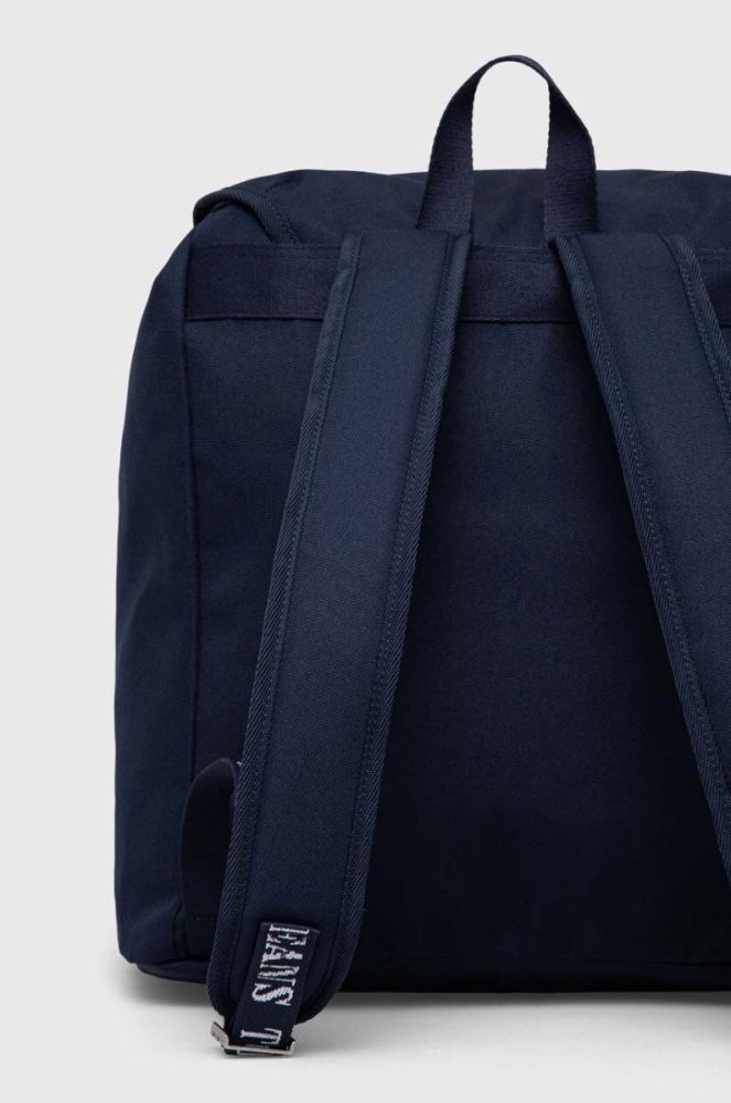 Рюкзак Tommy Jeans чоловічий колір синій великий з аплікацією фото 3