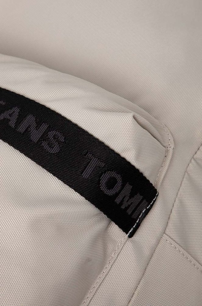 Рюкзак Tommy Jeans чоловічий колір бежевий великий з принтом (3253712) фото 4
