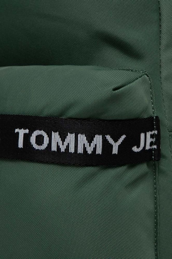 Рюкзак Tommy Jeans чоловічий колір зелений великий з принтом (3253714) фото 4