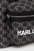 Рюкзак Karl Lagerfeld чоловічий колір чорний великий візерунок (3348694)