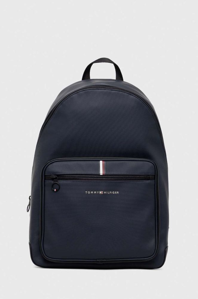 Рюкзак Tommy Hilfiger чоловічий колір синій великий однотонний (3416067)