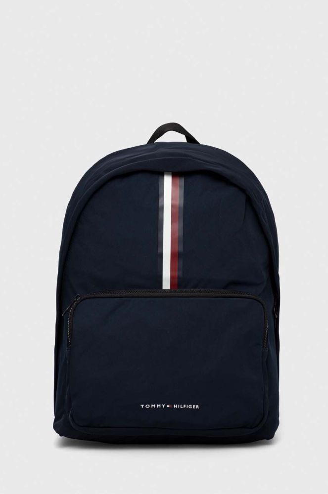 Рюкзак Tommy Hilfiger чоловічий колір синій великий однотонний (3421418)