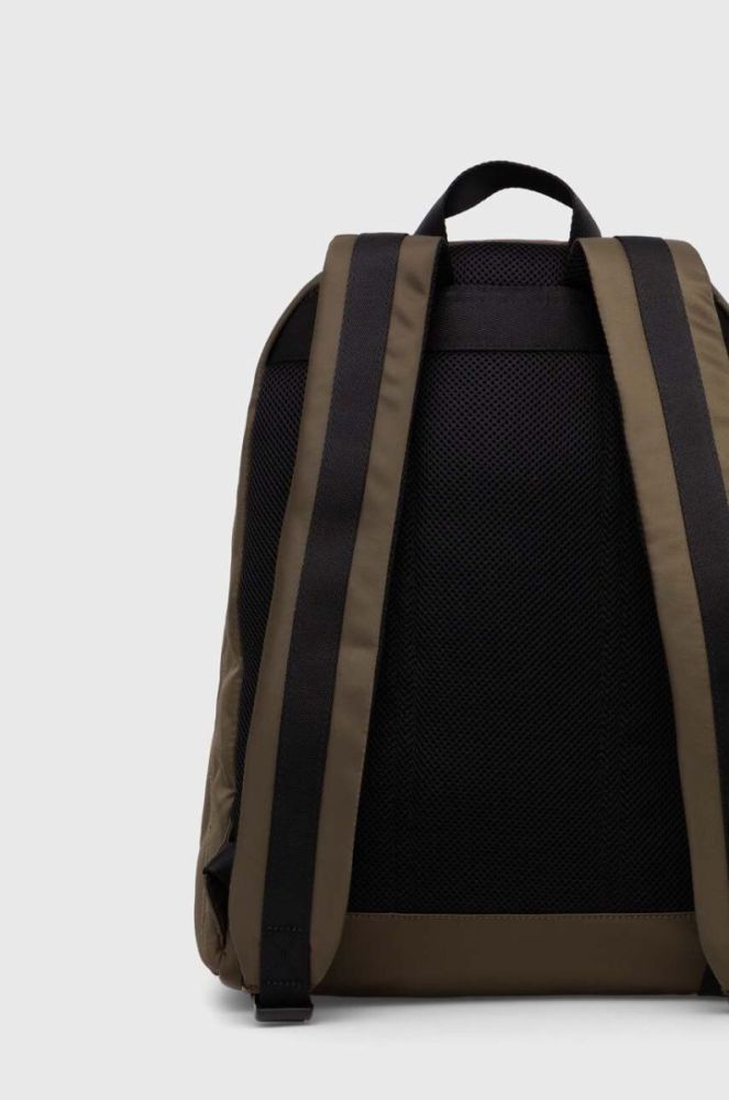 Рюкзак Tommy Hilfiger чоловічий колір зелений великий з принтом (3546998) фото 4