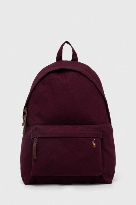 Рюкзак Polo Ralph Lauren чоловічий колір фіолетовий великий однотонний