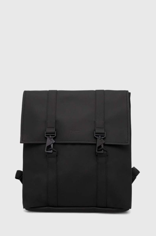 Рюкзак Rains 13310 Backpacks колір чорний великий однотонний