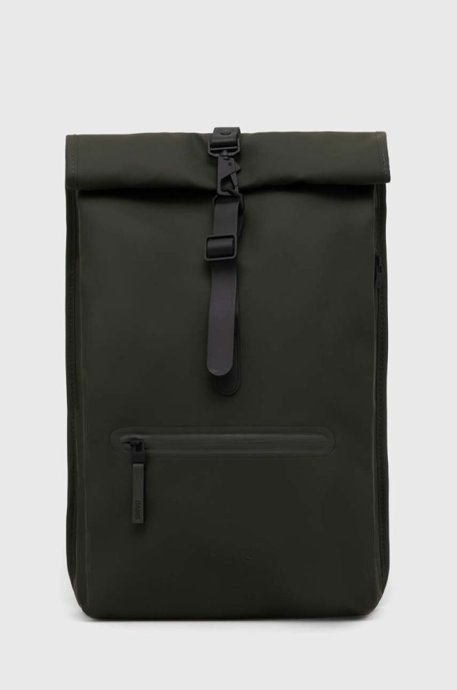 Рюкзак Rains 13320 Backpacks колір зелений великий однотонний (3562777)