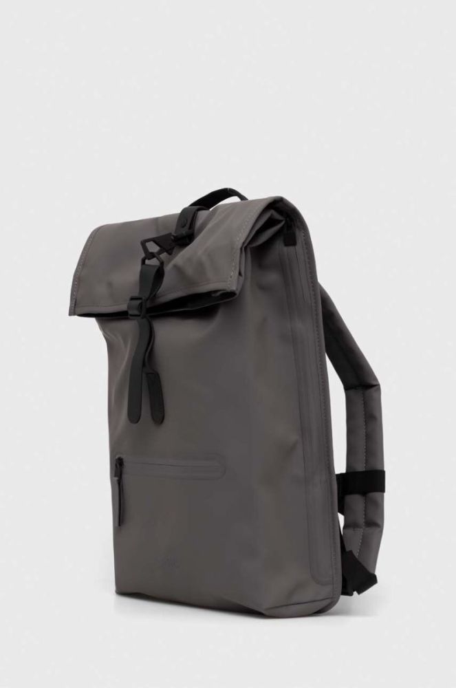 Рюкзак Rains 13320 Backpacks колір сірий великий фото 2