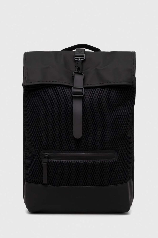 Рюкзак Rains 13340 Backpacks колір чорний великий однотонний