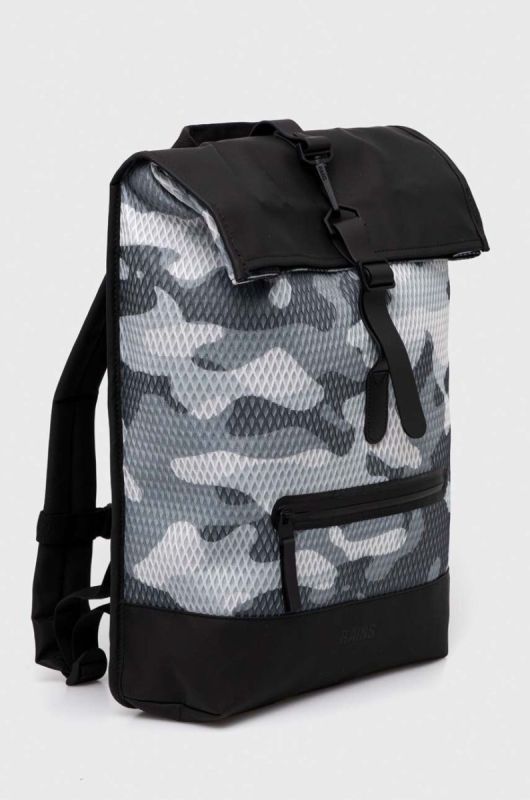 Рюкзак Rains 13340 Backpacks колір зелений великий візерунок фото 2