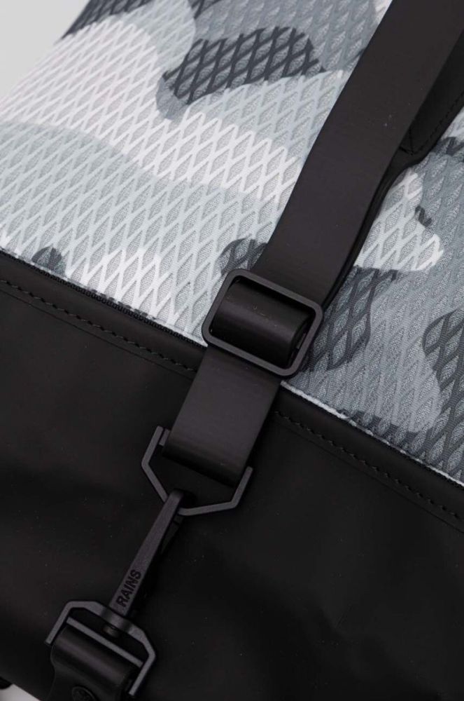 Рюкзак Rains 13340 Backpacks колір зелений великий візерунок фото 4