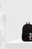 Рюкзак Fila колір чорний великий з принтом (3474326)