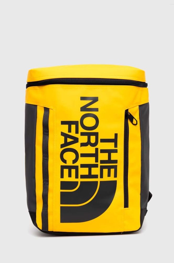 Рюкзак The North Face колір жовтий великий візерунок