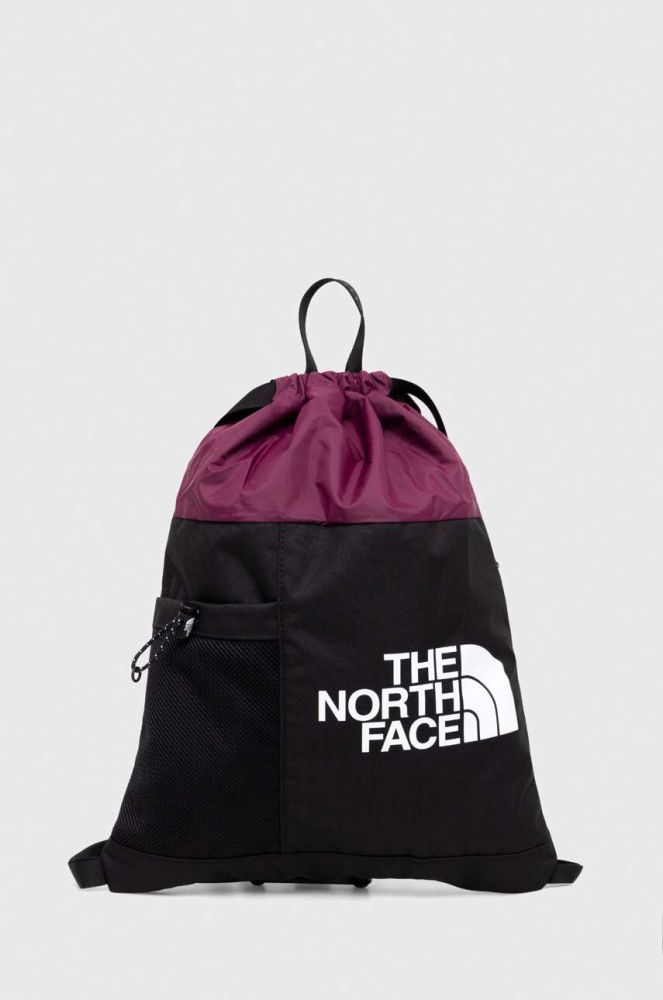 Рюкзак The North Face колір фіолетовий з принтом