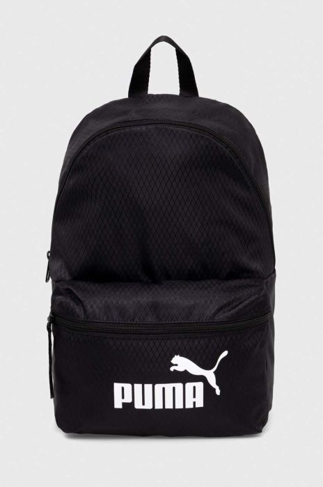 Рюкзак Puma колір чорний малий однотонний