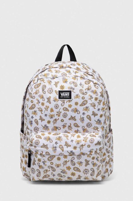 Рюкзак Vans колір бежевий великий візерунок (3369797)