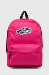 Рюкзак Vans колір рожевий великий з аплікацією (3398119)