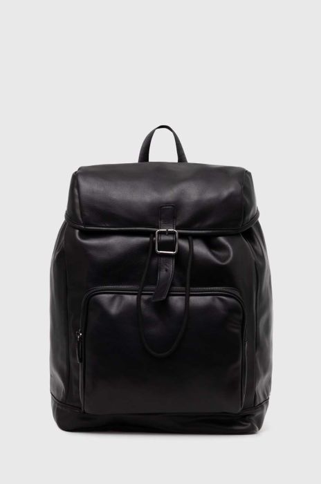Рюкзак Sisley колір чорний великий однотонний (3430454)