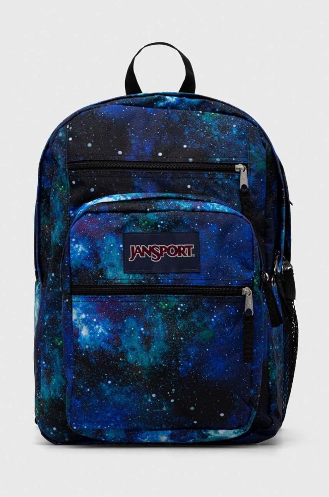 Рюкзак Jansport великий візерунок колір блакитний (3401341)