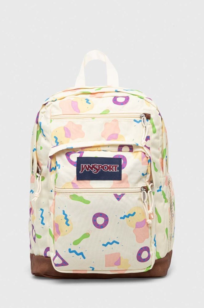 Рюкзак Jansport колір бежевий великий