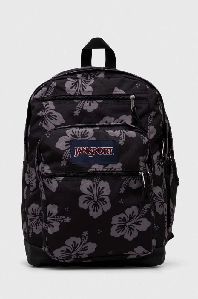 Рюкзак Jansport колір чорний великий візерунок (3401344)