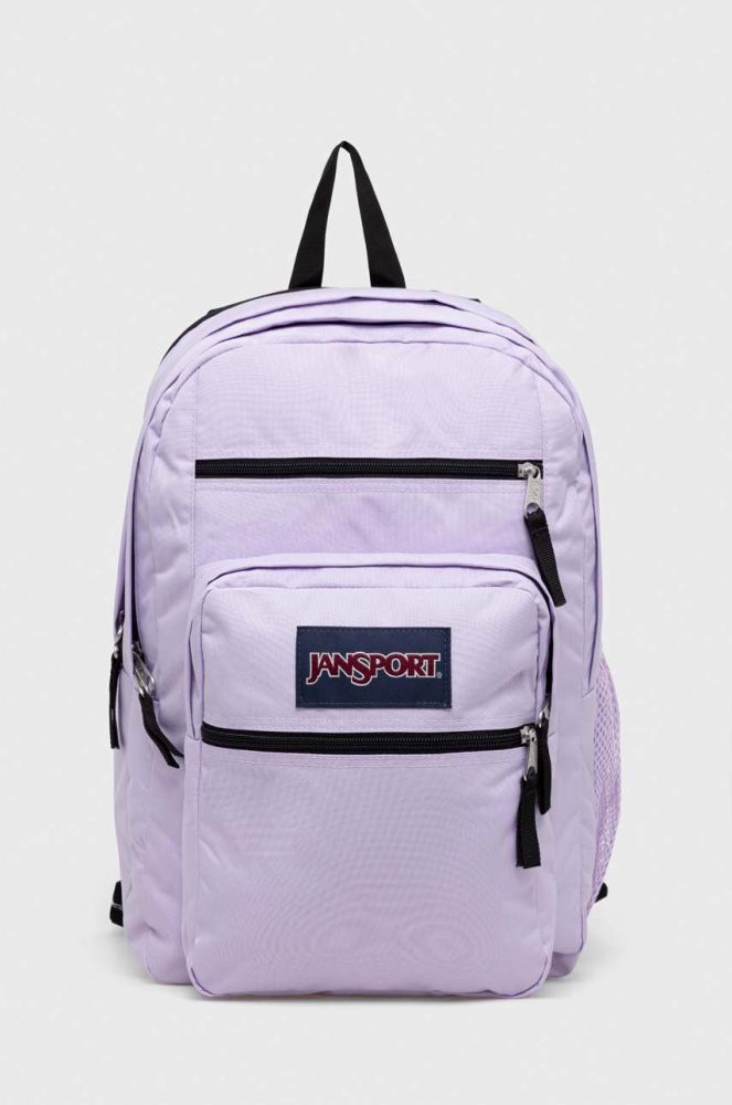 Рюкзак Jansport колір фіолетовий великий однотонний (3409698)