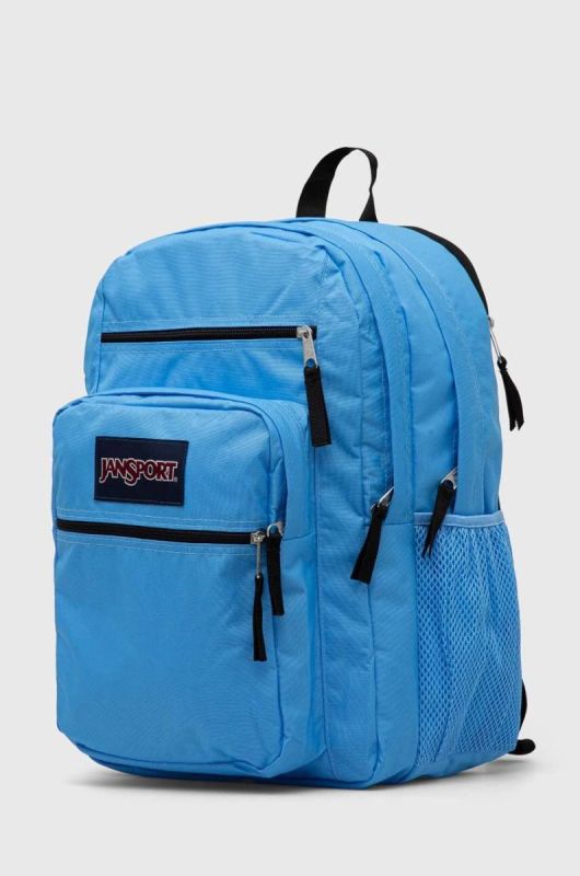 Рюкзак Jansport великий однотонний колір блакитний (3401347) фото 2