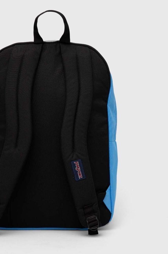 Рюкзак Jansport великий однотонний колір блакитний (3401347) фото 3