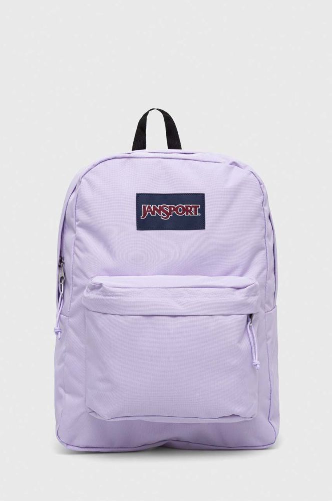 Рюкзак Jansport колір фіолетовий великий однотонний (3409702)