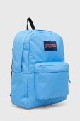 Рюкзак Jansport великий однотонний колір блакитний (3409704)