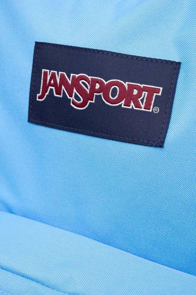 Рюкзак Jansport великий однотонний колір блакитний (3409704) фото 4