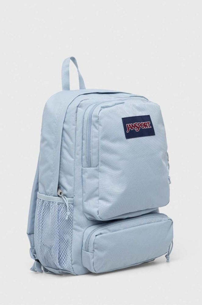 Рюкзак Jansport великий однотонний колір блакитний (3409705) фото 2