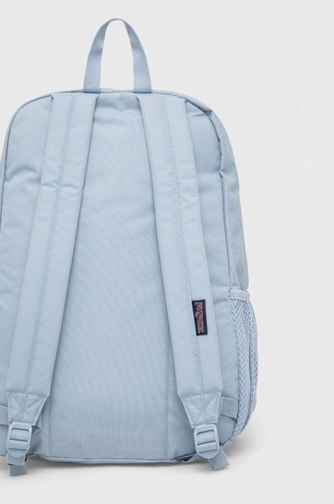 Рюкзак Jansport великий однотонний колір блакитний (3409705) фото 3