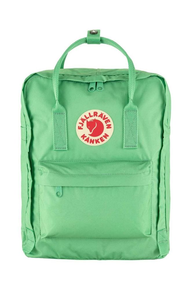 Рюкзак Fjallraven F23510.663 Kanken колір зелений великий однотонний