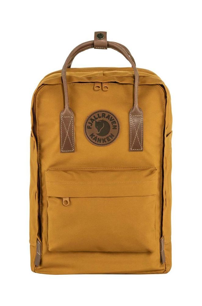 Рюкзак Fjallraven F23803.166 Kanken no. 2 Laptop 15 колір жовтий великий однотонний