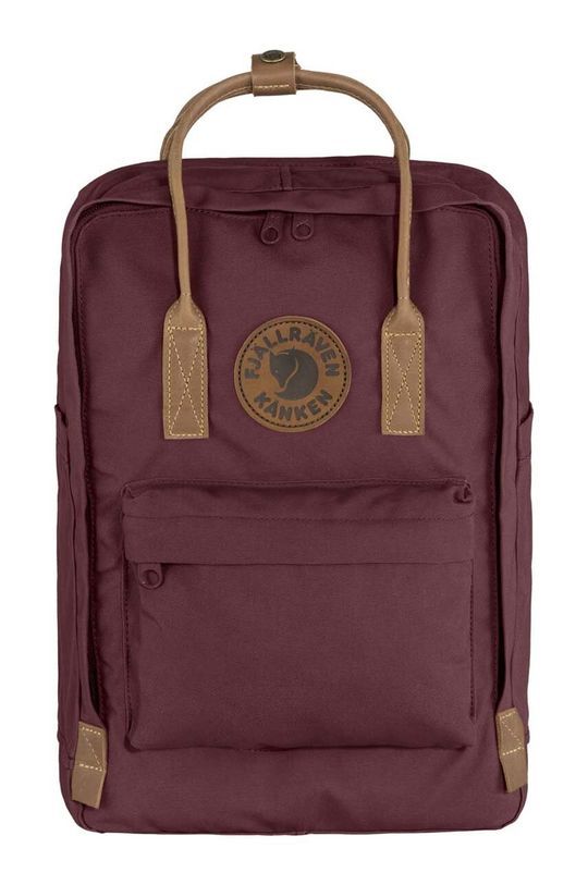 Рюкзак Fjallraven F23803.357 Kanken no. 2 Laptop 15 колір бордовий великий однотонний