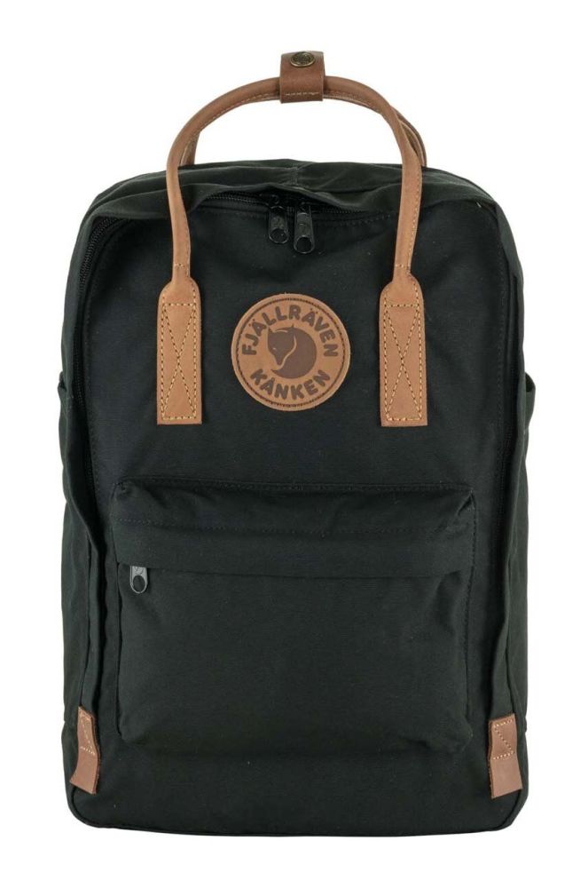 Рюкзак Fjallraven F23803.550 Kanken no. 2 Laptop 15 колір чорний великий однотонний