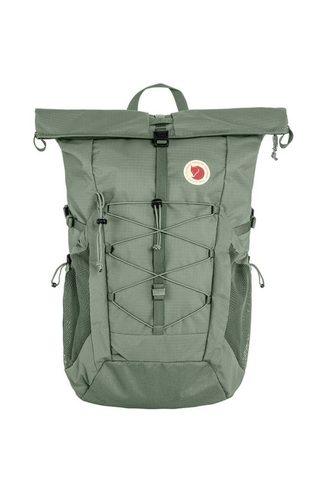 Рюкзак Fjallraven F27222.614 Abisko Hike Foldsack колір зелений великий однотонний