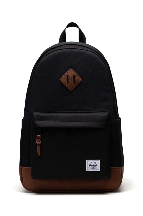 Рюкзак Herschel 11383-00055-OS Heritage Backpack колір чорний великий однотонний