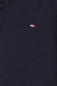 Дитяче бавовняне поло Tommy Hilfiger колір синій однотонний (3533956)