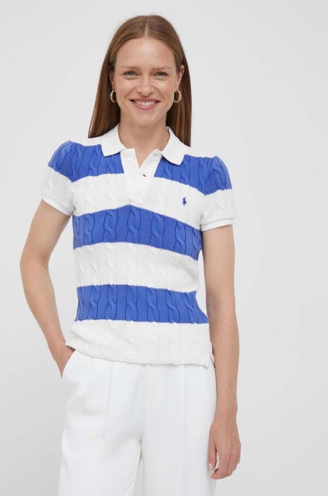 Бавовняний светр Polo Ralph Lauren колір барвистий (3347260) фото 4