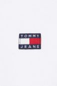 Бавовняна кофта Tommy Jeans жіноча колір білий з аплікацією (3538284)