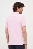 Поло Tommy Hilfiger чоловіче колір рожевий однотонне
