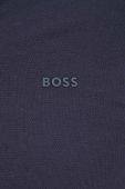 Бавовняне поло BOSS колір синій однотонний (3354266)