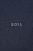 Бавовняне поло BOSS колір синій однотонний (3421456)
