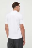 Бавовняне поло BOSS колір білий однотонний (3416092)
