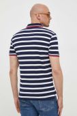 Бавовняне поло Polo Ralph Lauren колір синій візерунок (3260008)